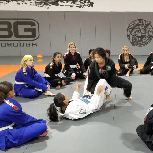 Women's BJJ coaching at SBG Scarborough — expert instruction for female students in Scarborough, Ontario